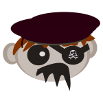 Un logo de pirate