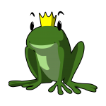 grenouille-conte Le logo d'une grenouille