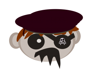 pirate Une tête de pirate
