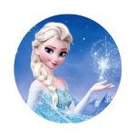 Le logo reine des neiges