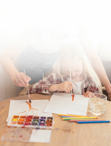 Menu vers les activités pour enfants