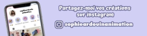 Partagez vos créations sur instagram
