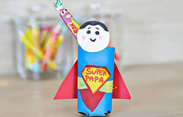 Un cadeau d'enfant pour la fête des pères