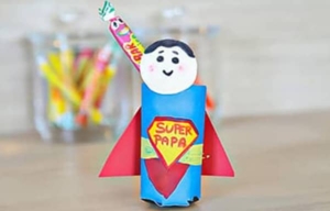Cadeau de fête des pères super héros